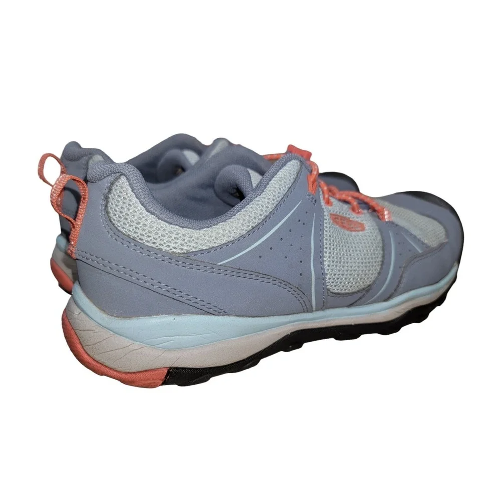 KEEN Terradora‎ II Low Blue Grey Waterproof Hiking Trail Shoe Sz 5